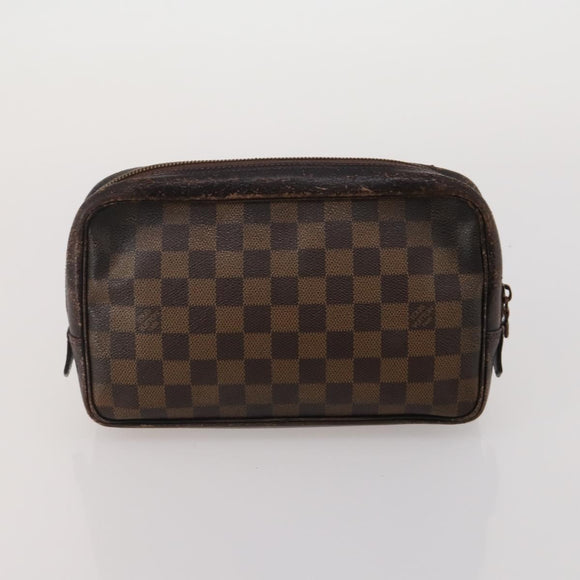 LOUIS VUITTON Monogram Clutch Bag 3 Set LV Auth BA15064