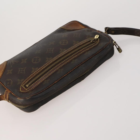 LOUIS VUITTON Monogram Clutch Bag 3 Set LV Auth BA15064