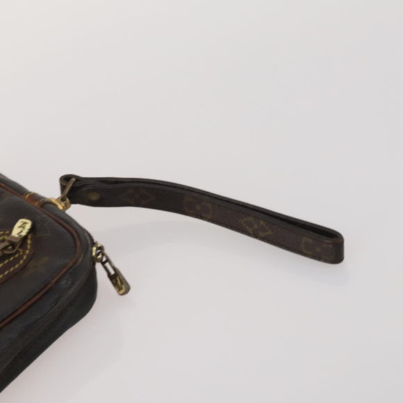 LOUIS VUITTON Monogram Clutch Bag 3 Set LV Auth BA15064
