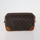 LOUIS VUITTON Monogram Compiegne 28 Clutch Bag 2 Set LV Auth BA15065-3