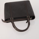 BURBERRY Shoulder Bag Hand Bag Canvas Leather 3 Set Navy Beige Auth BA15066-5
