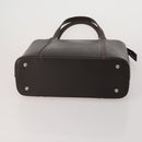 BURBERRY Shoulder Bag Hand Bag Canvas Leather 3 Set Navy Beige Auth BA15066-7