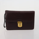 CARTIER YSL MCM Bally Clutch Shoulder Bag Leather 5 Set Black Auth BA15067-23