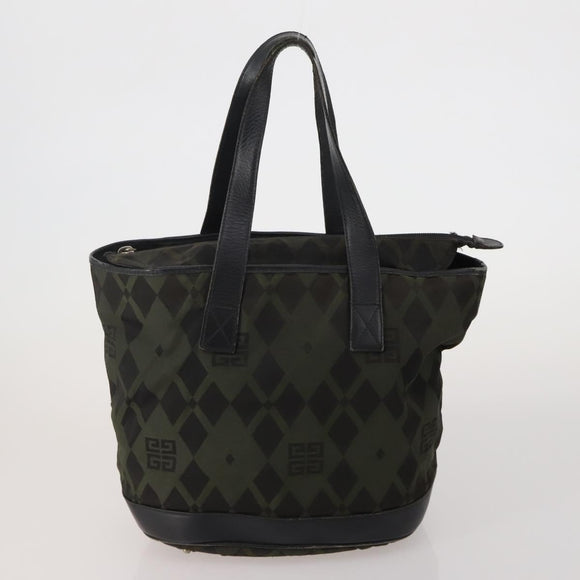 Salvatore Ferragamo Givenchy Hand Bag Canvas Nylon 3 Set Black Auth BA15068