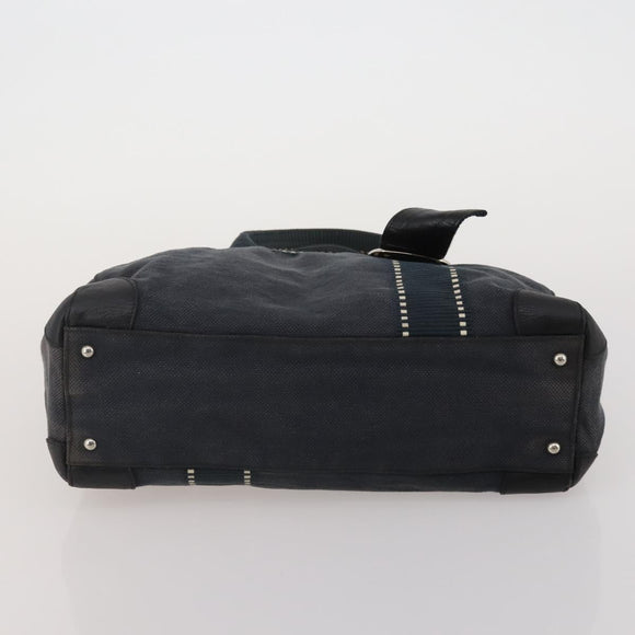 Salvatore Ferragamo Givenchy Hand Bag Canvas Nylon 3 Set Black Auth BA15068