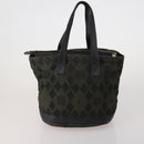 Salvatore Ferragamo Givenchy Hand Bag Canvas Nylon 3 Set Black Auth BA15068-3