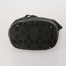 Salvatore Ferragamo Givenchy Hand Bag Canvas Nylon 3 Set Black Auth BA15068-7