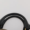 Chloe Hand Bag Canvas Leather 2 Set Khaki Red Auth BA15069-14