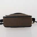 Chloe Hand Bag Canvas Leather 2 Set Khaki Red Auth BA15069-15