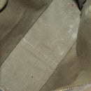 Chloe Hand Bag Canvas Leather 2 Set Khaki Red Auth BA15069-17
