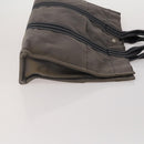 HERMES Fourre Tout Hand Bag Cotton 4 Set Navy Red gray Auth BA15070-4