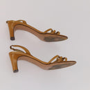 Salvatore Ferragamo Heel Pumps 2 Set Beige Black Auth BA15071-13