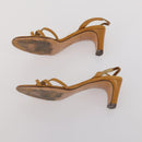 Salvatore Ferragamo Heel Pumps 2 Set Beige Black Auth BA15071-14