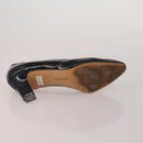 Salvatore Ferragamo Heel Pumps 2 Set Beige Black Auth BA15071-5