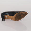 Salvatore Ferragamo Heel Pumps 2 Set Beige Black Auth BA15071-6