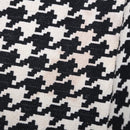 Christian Dior Staggered Pattern Book Tote Medium Bag Canvas Black Auth BA15076M-17