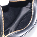 Salvatore Ferragamo Gancini Shoulder Bag Leather Black Gold Auth BA15079A-11