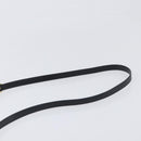 Salvatore Ferragamo Gancini Shoulder Bag Leather Black Gold Auth BA15079A-8