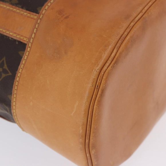 LOUIS VUITTON Monogram Randonnee GM Shoulder Bag M42244 LV Auth BA15082