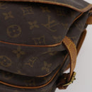 LOUIS VUITTON Monogram Saumur 30 Shoulder Bag M42256 LV Auth BA15083-14