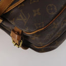 LOUIS VUITTON Monogram Saumur 30 Shoulder Bag M42256 LV Auth BA15083-17