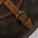 LOUIS VUITTON Monogram Saumur 30 Shoulder Bag M42256 LV Auth BA15083-20