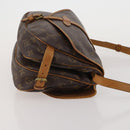 LOUIS VUITTON Monogram Saumur 30 Shoulder Bag M42256 LV Auth BA15083-3