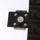 FENDI Zucca Canvas Mamma Baguette Shoulder Bag Wool Brown Black Auth BA15090V-9