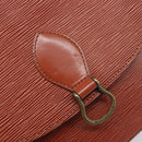 LOUIS VUITTON Epi Saint Cloud GM Shoulder Bag Brown M52193 LV Auth BA15091-18