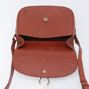 LOUIS VUITTON Epi Saint Cloud GM Shoulder Bag Brown M52193 LV Auth BA15091-19