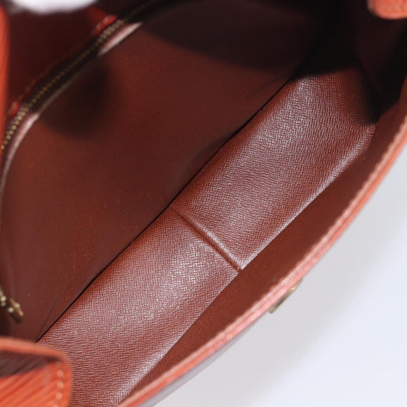 LOUIS VUITTON Epi Saint Cloud GM Shoulder Bag Brown M52193 LV Auth BA15091