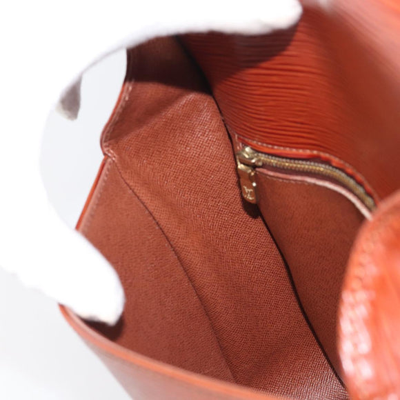 LOUIS VUITTON Epi Saint Cloud GM Shoulder Bag Brown M52193 LV Auth BA15091