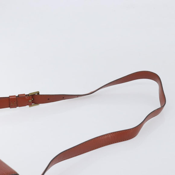 LOUIS VUITTON Epi Saint Cloud GM Shoulder Bag Brown M52193 LV Auth BA15091