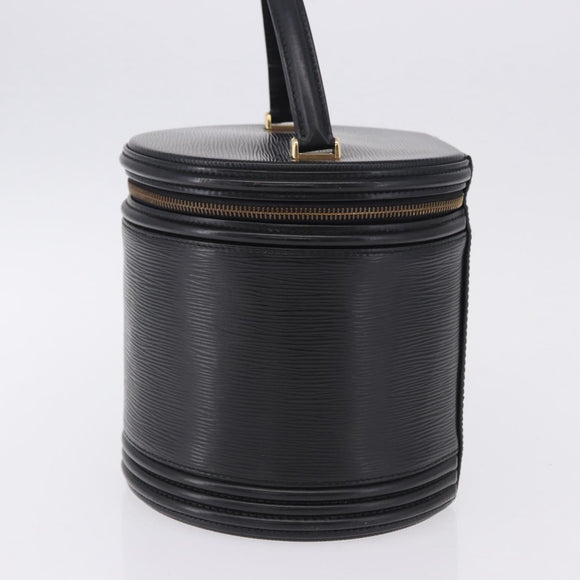 LOUIS VUITTON Epi Cannes Hand Bag Black M48032 LV Auth BA15093
