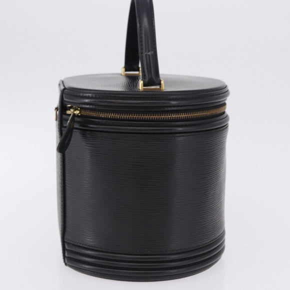LOUIS VUITTON Epi Cannes Hand Bag Black M48032 LV Auth BA15093