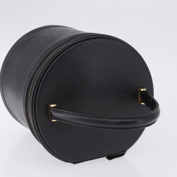 LOUIS VUITTON Epi Cannes Hand Bag Black M48032 LV Auth BA15093