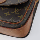 LOUIS VUITTON Monogram Cartouchiere MM Shoulder Bag M51253 LV Auth BA15094-15