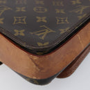 LOUIS VUITTON Monogram Cartouchiere MM Shoulder Bag M51253 LV Auth BA15094-16