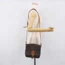 LOUIS VUITTON Monogram Cartouchiere MM Shoulder Bag M51253 LV Auth BA15094-26