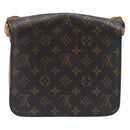 LOUIS VUITTON Monogram Cartouchiere MM Shoulder Bag M51253 LV Auth BA15094-2