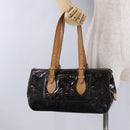 LOUIS VUITTON Monogram Vernis Rosewood Avenue Bag Amarante M93510 Auth BA15096-23