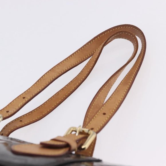 LOUIS VUITTON Monogram Vernis Rosewood Avenue Bag Amarante M93510 Auth BA15096