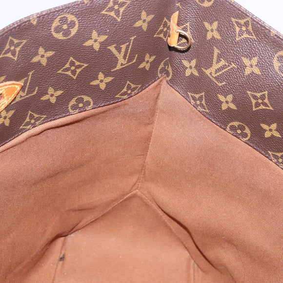 LOUIS VUITTON Monogram Sac Shopping Tote Bag M51108 LV Auth BA15097