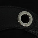 BVLGARI Logo mania Shoulder Bag Canvas Black Auth BA151-10