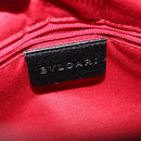 BVLGARI Logo mania Shoulder Bag Canvas Black Auth BA151-17