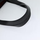 BVLGARI Logo mania Shoulder Bag Canvas Black Auth BA151-7