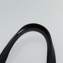 BVLGARI Logo mania Shoulder Bag Canvas Black Auth BA151-8