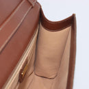 GUCCI Shoulder Bag Canvas Khaki Gold 004 084 0289 Auth BA15104-20