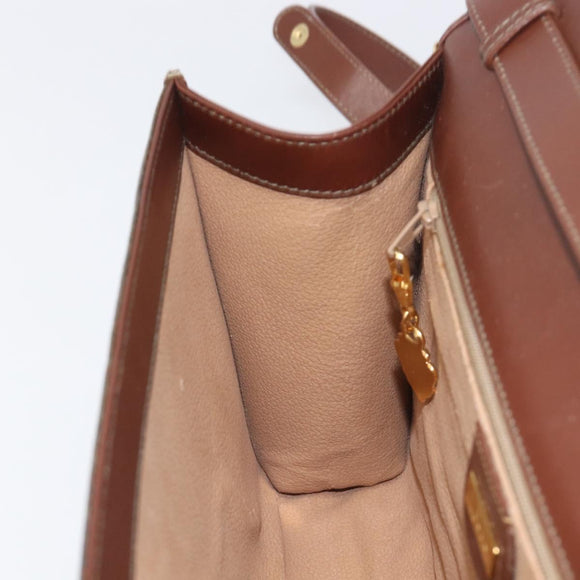 GUCCI Shoulder Bag Canvas Khaki Gold 004 084 0289 Auth BA15104