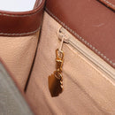 GUCCI Shoulder Bag Canvas Khaki Gold 004 084 0289 Auth BA15104-22